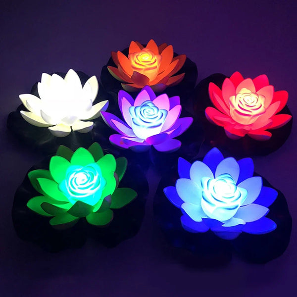 Waterdichte Lotus Lampjes