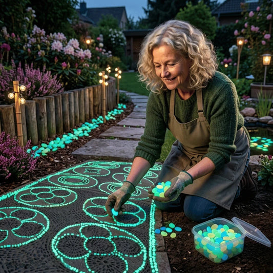 Lichtgevende Tuinstenen